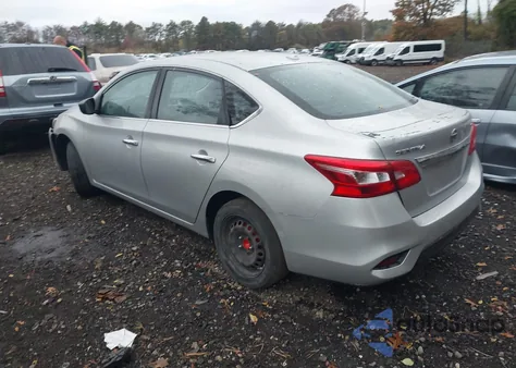 2017 Nissan Sentra Sv из США, поврежденный, VIN 3N1AB7AP0HY268148